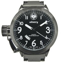 Infantry IF-008 Влагостойкие стальные часы с защитным колпачком